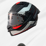 Axxis Fenix Ork Mat Siyah Kırmızı